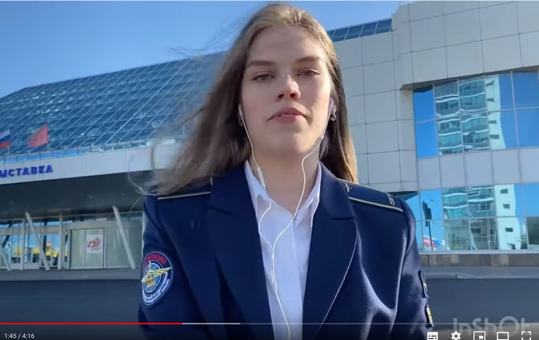 Видеоролик о выставке «100 лет гражданской авиации России» (СПбГУ ГА)